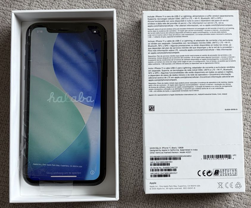 IPhone 11 preto 128gb