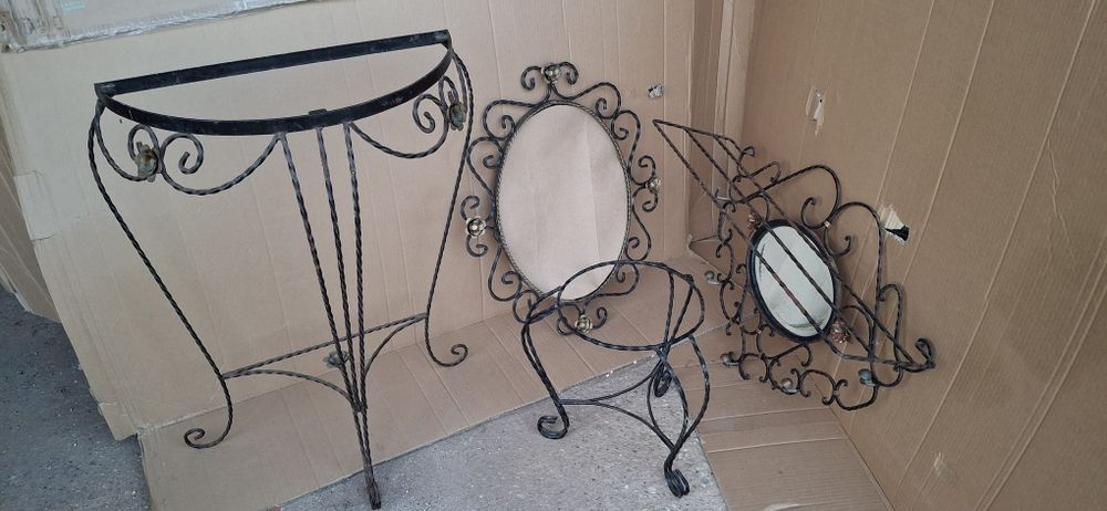 Conjunto quatro peças de decoração