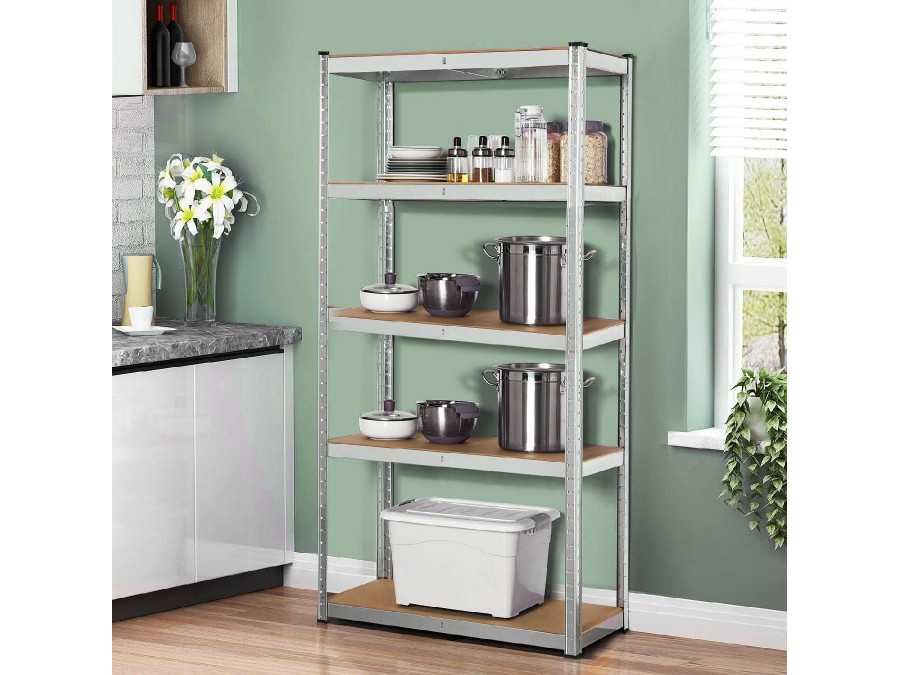 Regał Metalowy Magazynowy Warsztatowy Solidny 5 Półek 180x90x40 875 kg
