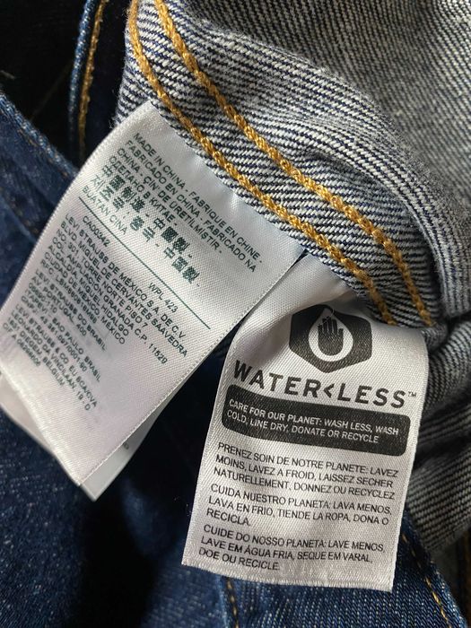 LEVIS r.L oryginalna kurtka jeansowa damska szerokie rękawy stan BDB