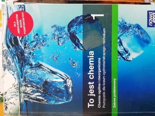 Podreczjk do chemi to jest chemia klasa 1
