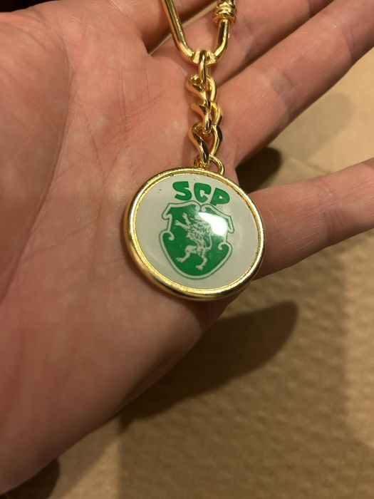 Sporting Club de Portugal porta chaves esmaltado