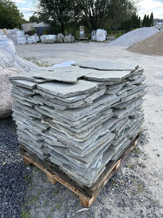 ŁUPEK NATURALNY Schody Taras Ściana Twardy Kamień do Akwarium Płyty