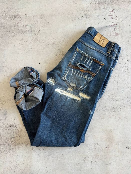 Джинсы Nudie Lab Tim 29 Selvedge Размер 34/32