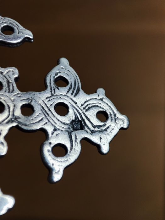 Prata Antiga. Cruz de Copta