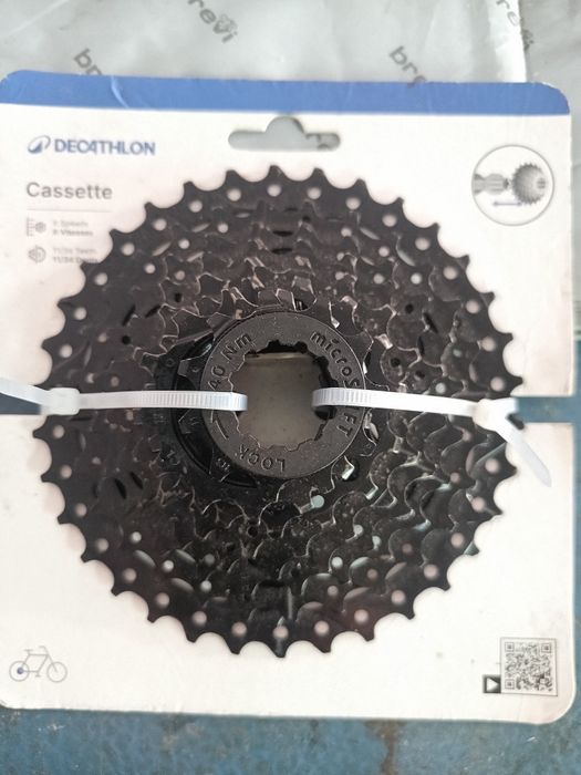 cassete 8 mudanças nova decatlon
