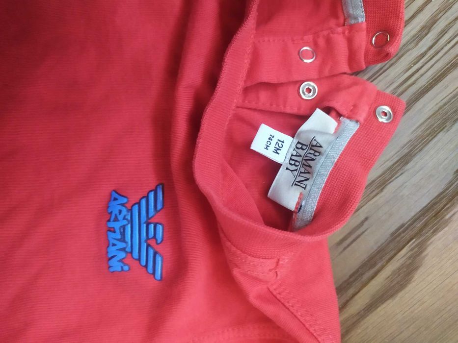 T-shirt bluzka na długi rękaw Armani