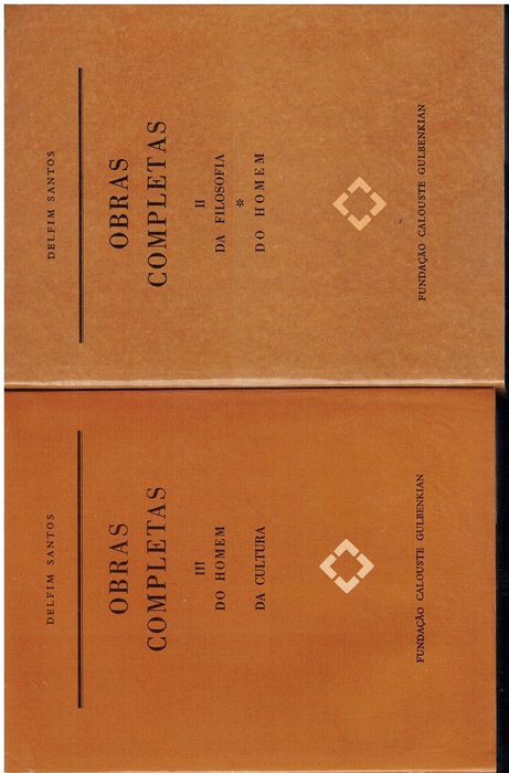 7453
	
Obras completas- Vols II e III 
de Delfim Santos.