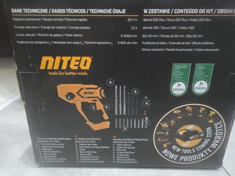 Elektronarzędzia akumulatorowe szlifierka wkretarka młotowIertarka