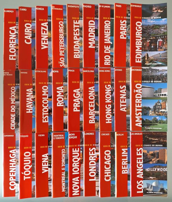 Cidades do Mundo (27 DVD's + 27 Guias)