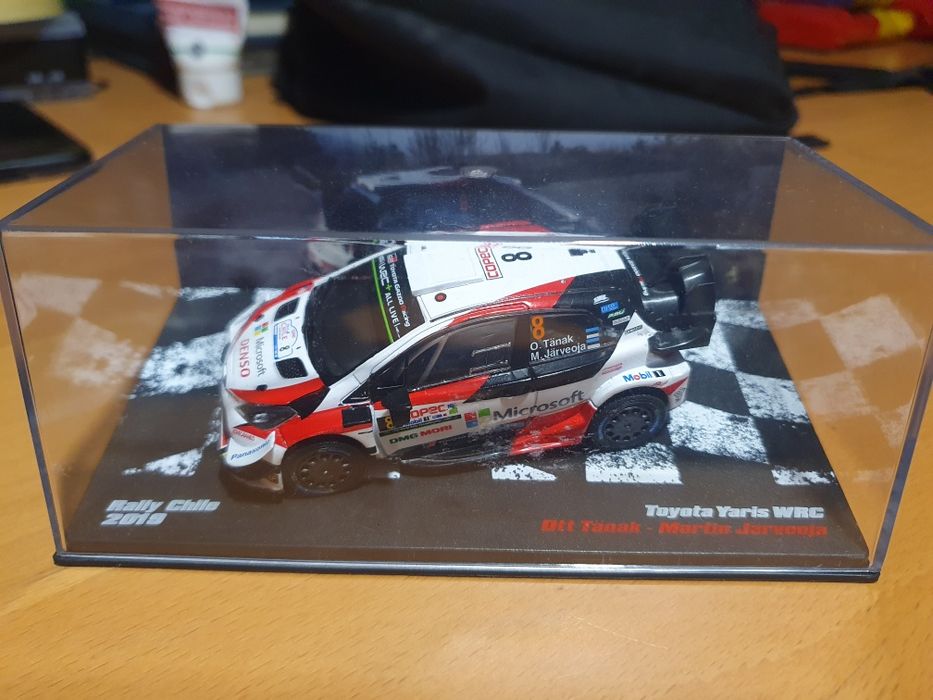 Toyota Yaris WRC Deagostini 1:43 Tanak Rally Cars