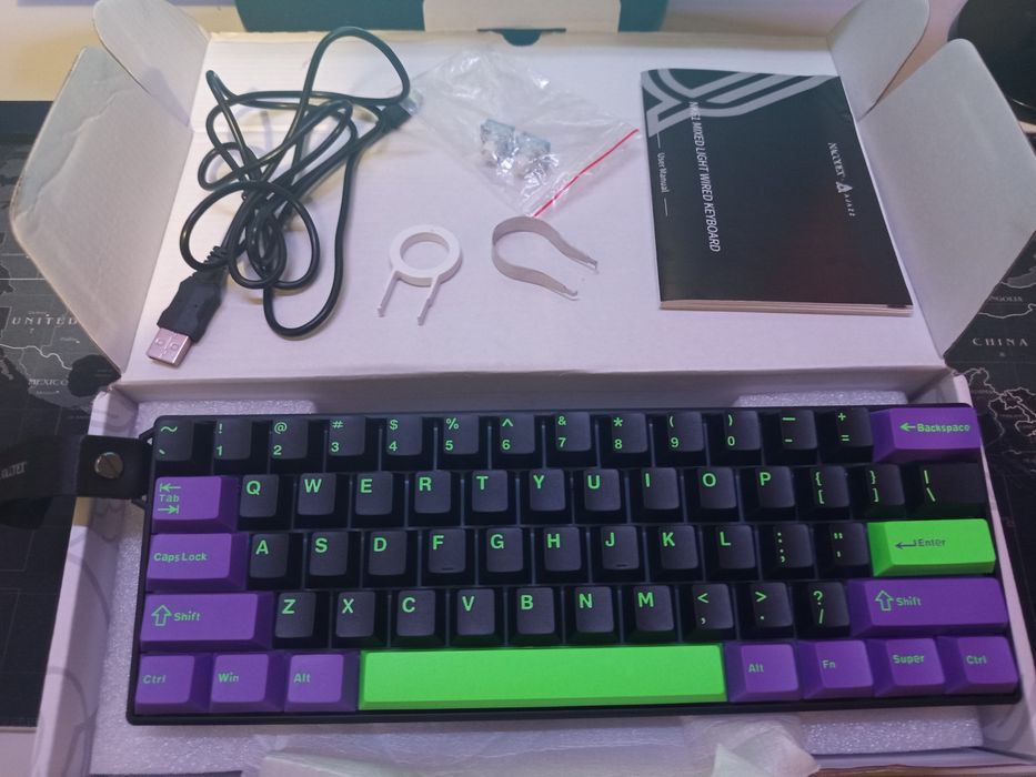 Механічна клавіатура ajazz nk61 кастомна