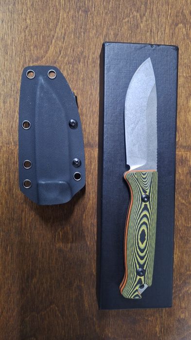 Nóż myśliwski Full Tang,survivalowy 8cr13mov kopia Benchmade nr.15002