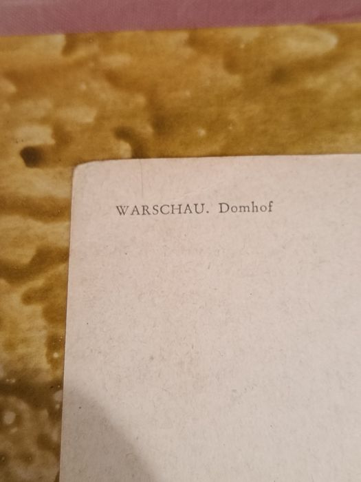 Pocztówka Warszawa ul.Kanonia
