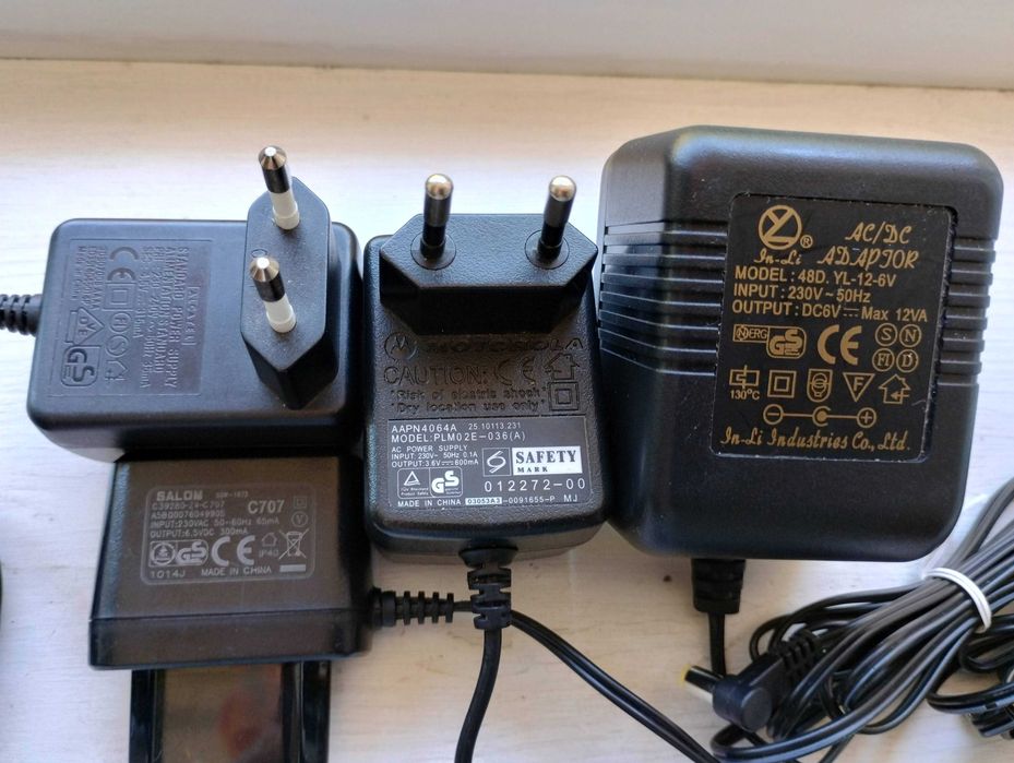 Блок живлення AC-DC 3.6V, 4.5V, 6V, 6.5V, 7.5V, 9V, 11V, БПУ-77 СРСР