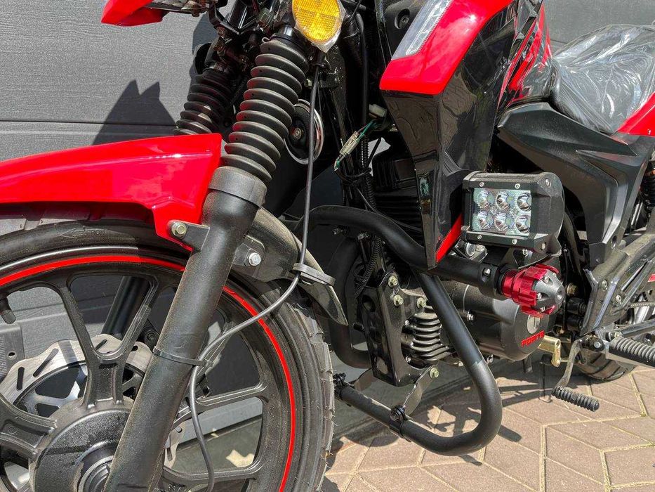 Мотоцикл Forte Форте BS-200 Червоний 10 к.с.