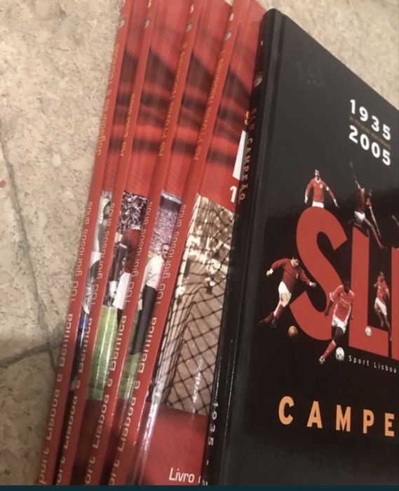 5 Livros Benfica A Bola 100 Gloriosos Anos
