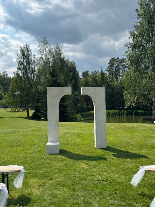 Łuki ślubne dekoracje 4 szt., minimalistyczne