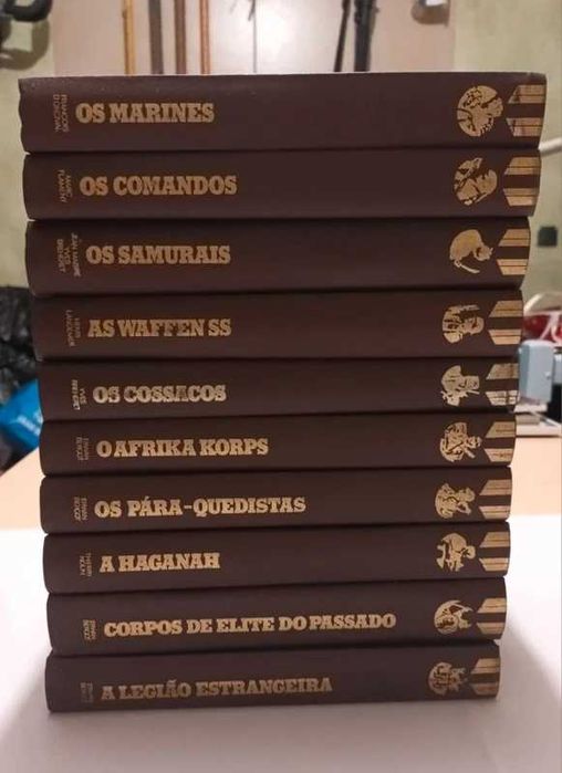 "TROPAS de ELITE : Unidades Militares Históricas & Modernas" -> Col. Completa 10 VOLUMES
