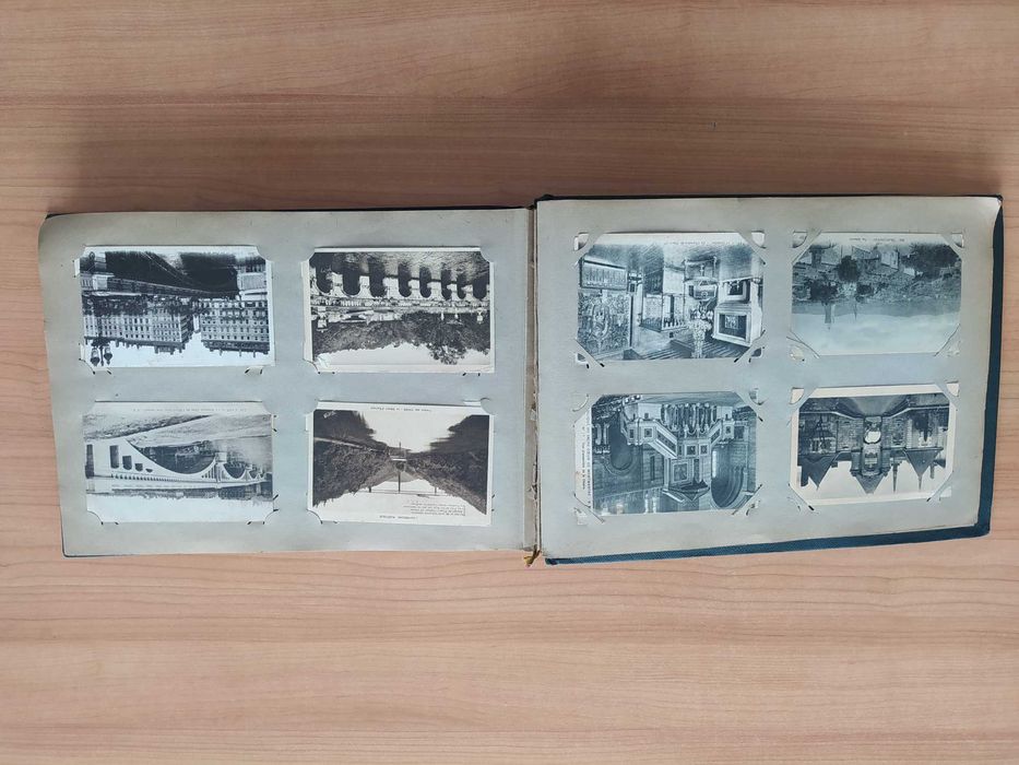 Album pocztówki Francja secesja 233 szt.