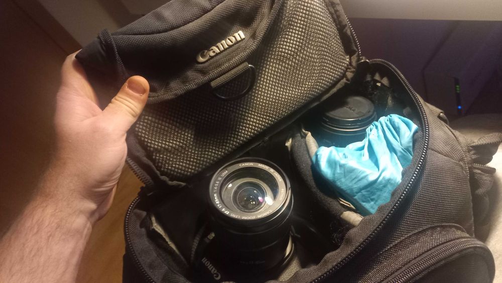 Canon 40D + 2 obiektywy + akcesoria