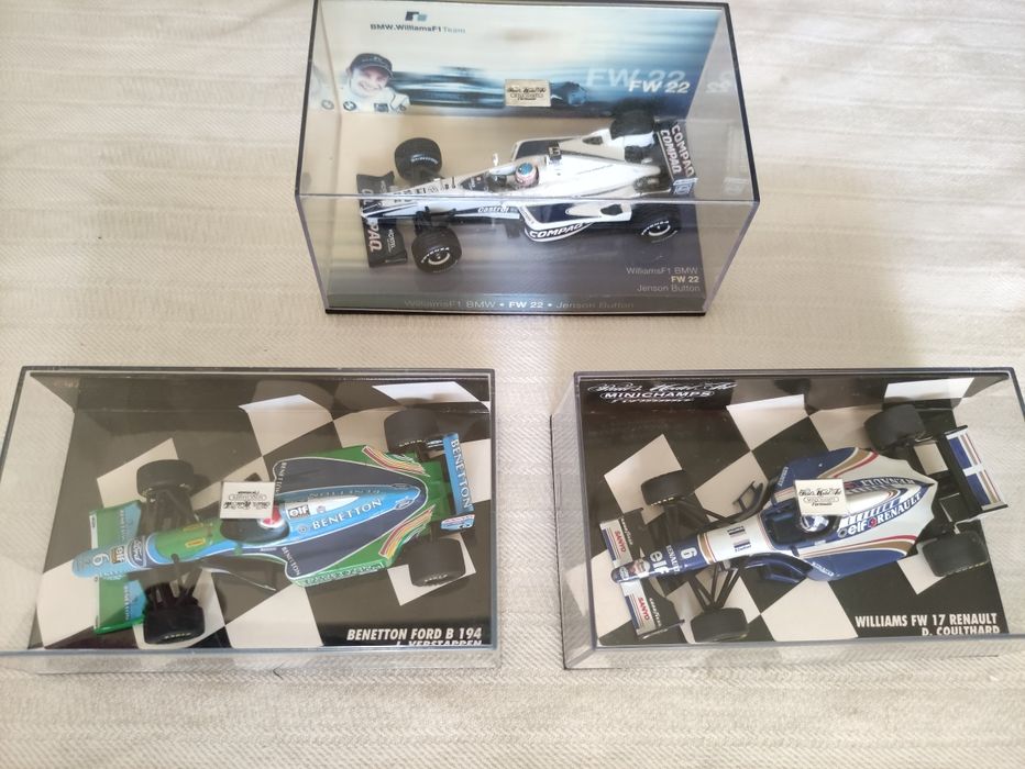 Miniaturas F1 - marca Minichamps - * 7 miniaturas