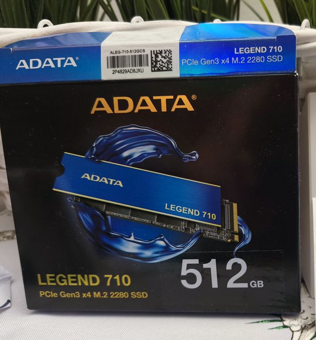ADATA LEGEND 710 512GB SSD M.2 2280 PCIe NVMe Gen3x4