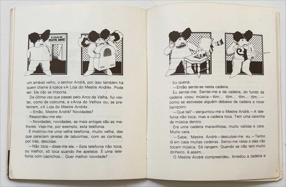 1976_António Torrado, O MANEQUIM E O ROUXINOL. Desenhos de João Machado. 1ª Edição. Em muito bom estado geral.
