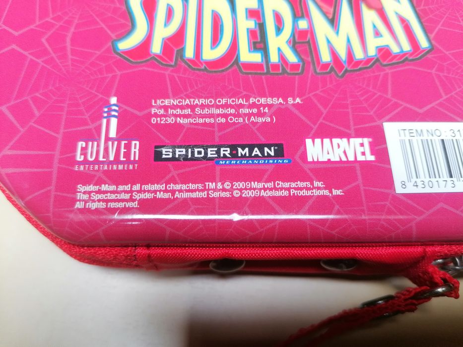 DVD Marvel Oficial porta CDs/ DVD Spider-Man 2009