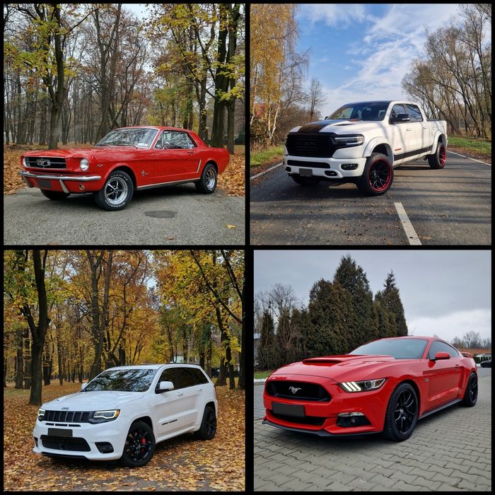 Wynajem samochodu do ślubu/wesela ! MUSTANG ! Kabriolet ! Limuzyna