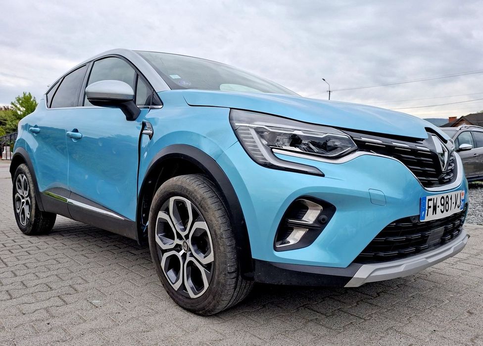 Renault Captur 1.3 Turbo 140KM Automat 7B Kamera FullLED ALU18 2xParktronic Przebieg!