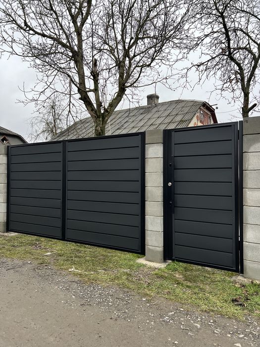 Ворота відкатні та розпашні