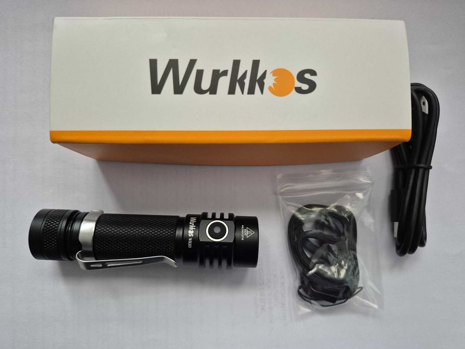 Wurkkos WK03 1800lm  USB C