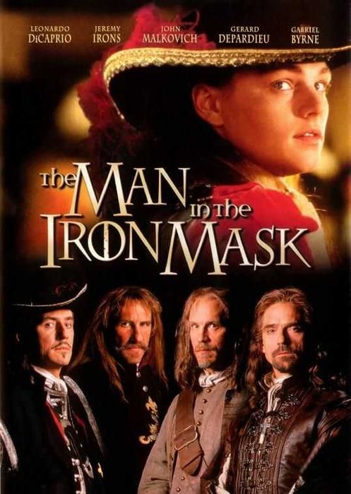 O HOMEM DA MÁSCARA DE FERRO (Leonardo DiCaprio/Depardieu/Jeremy Irons)