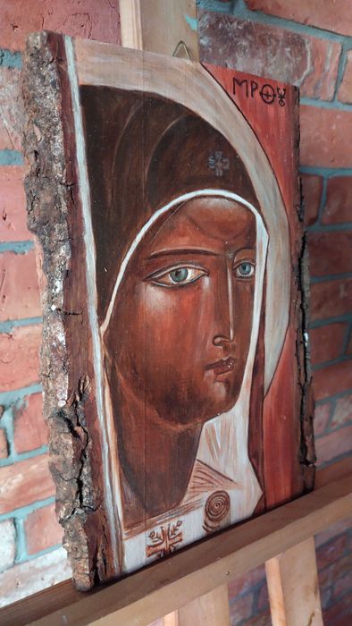 Ikona pisana Matka 20x30