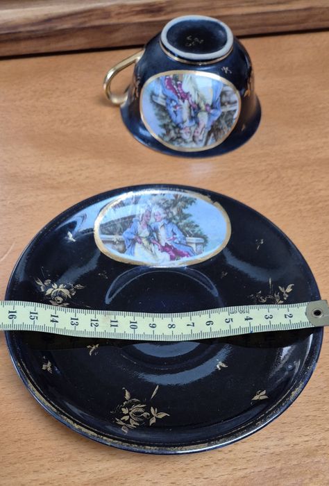 Chávena + pires Vintage