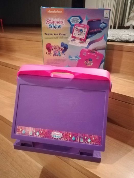 Mala/suporte de desenho de Shimmer & Shine