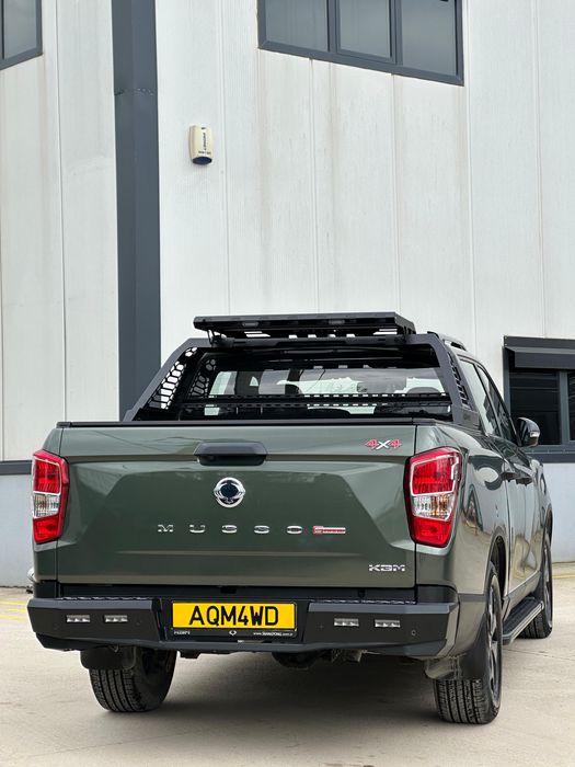 SsangYong Musso orurowanie paki rollbar HUNT +kosz