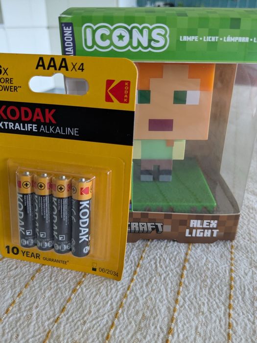 3D Minecraft Alex Lamp64751705177218122