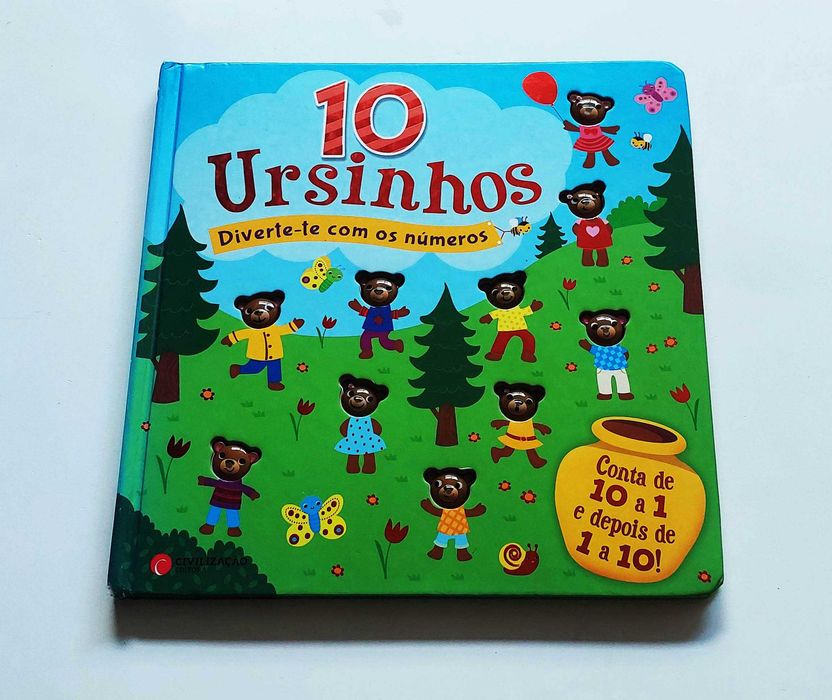 10 Ursinhos  - diverte-te com os números