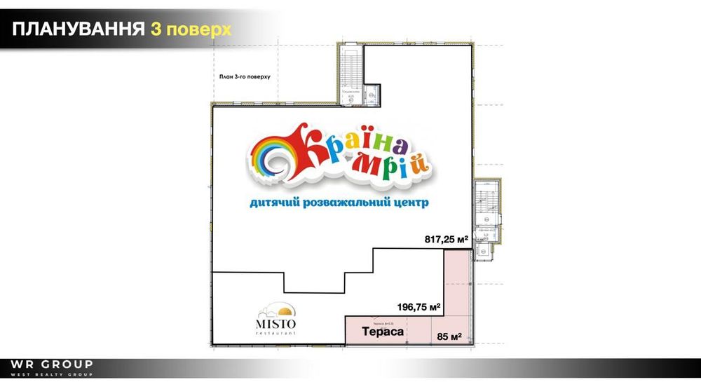 Оренда комерційного приміщення площею 153 м² у ТРЦ Locus
