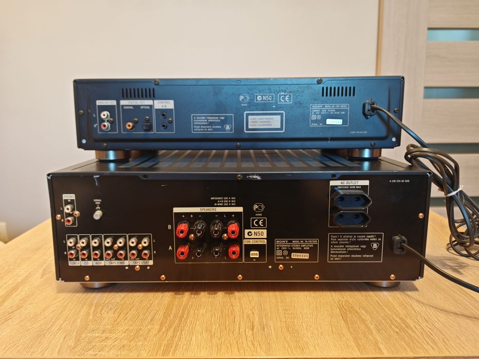 Zestaw SONY QS TA-FB730R+ CDP-XB740+RM-316