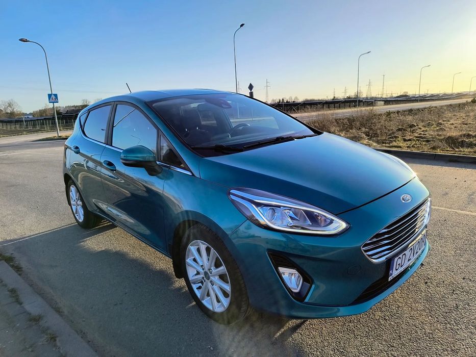 Ford Fiesta 1.0 EcoBoost Titanium 100 KM, klima, tempomat, grzane fotele