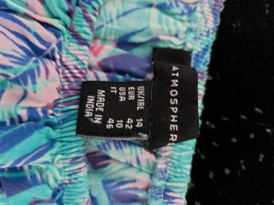 Macacão Azul Floral