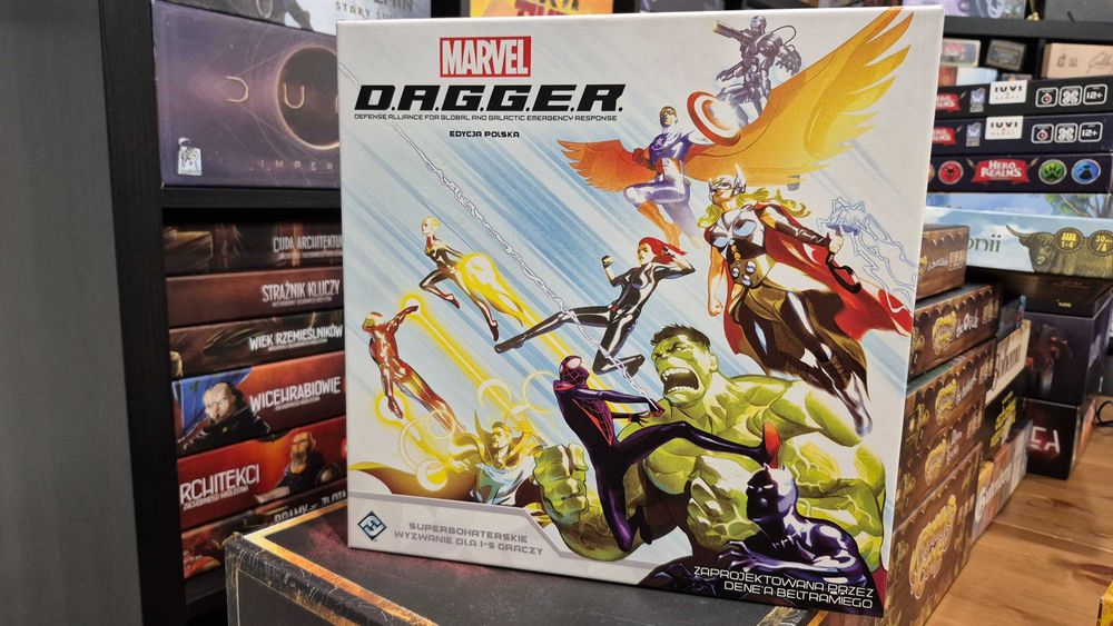 Gra planszowa Marvel D.a.g.g.e.r Rebel