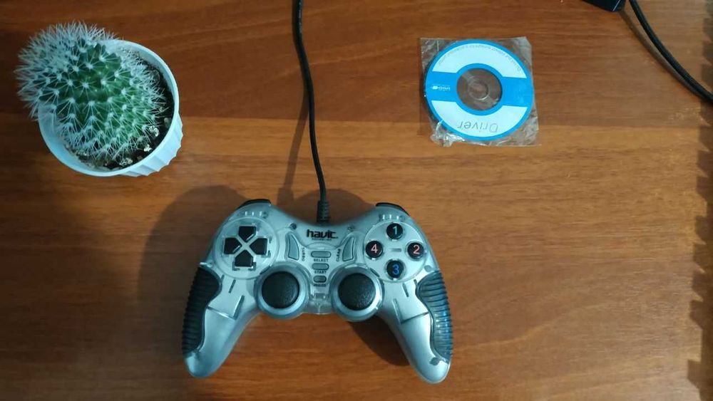 Дротовий ігровий джойстик 901, для ПК, Havit , USB, Драйвера у по