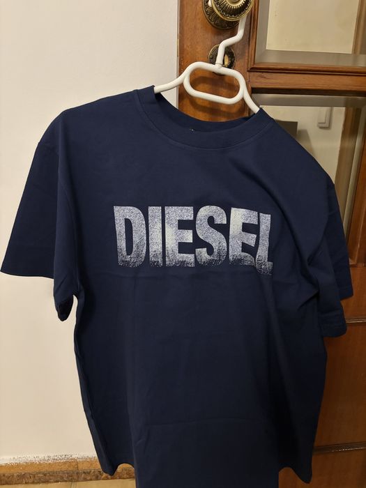 T shirt diesel azul Tamanho L