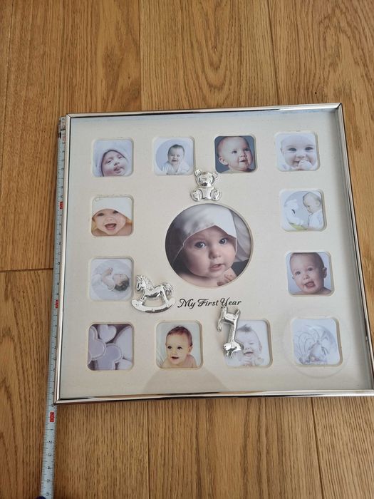 NOWA Ramka na zdjęcia dla noworodka 30 x 30 cm