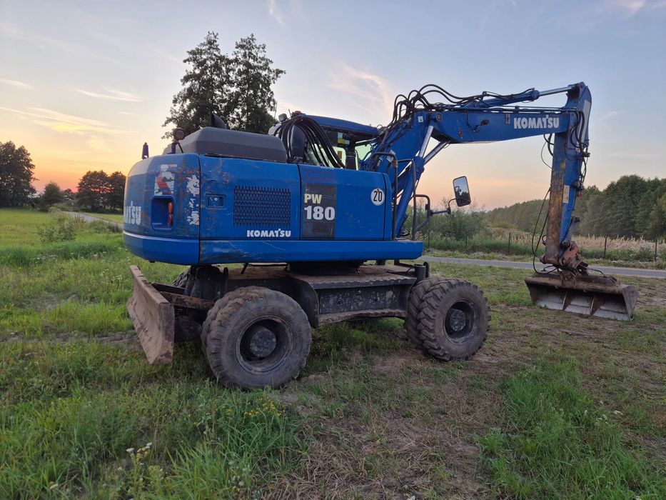 Komatsu Pw 180  Koparka kołowa komatsu pw180 Rok 2008 KLIMA
