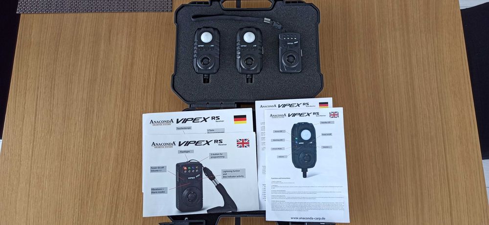 Alarm Z Czujnikiem Ruchu Anaconda Vipex RS Camp Security Set 2+1
